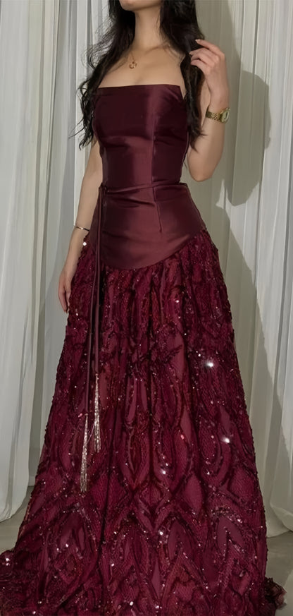 Elegant Straps Sheath Midnight Blue Long Prom Dresses Satin Midnight Blue Evening Gowns,LTP4450