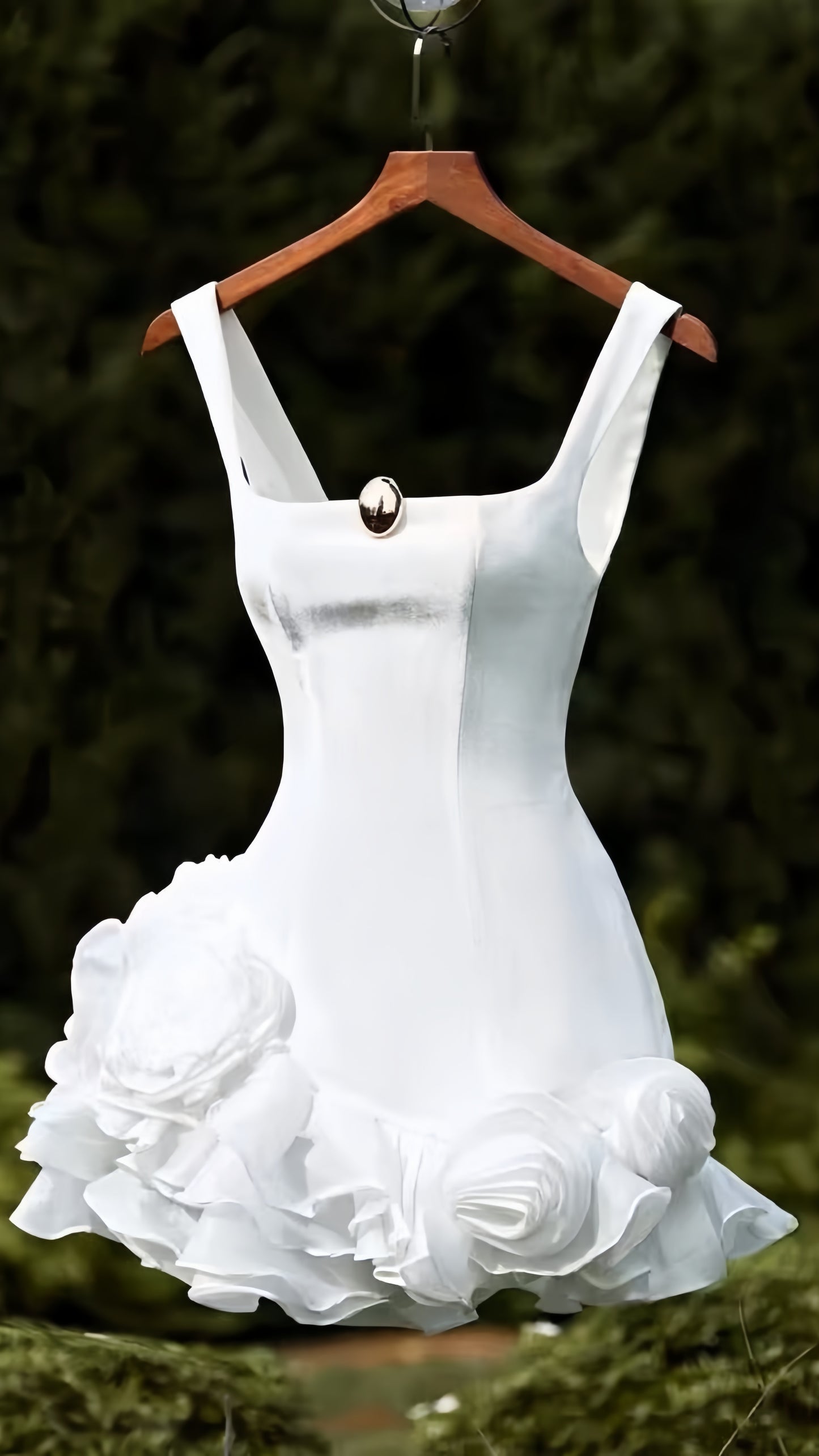 Glitter Black/White Floral Ruffle Short Prom Dresses Mini Homecoming Dress,LTP4231