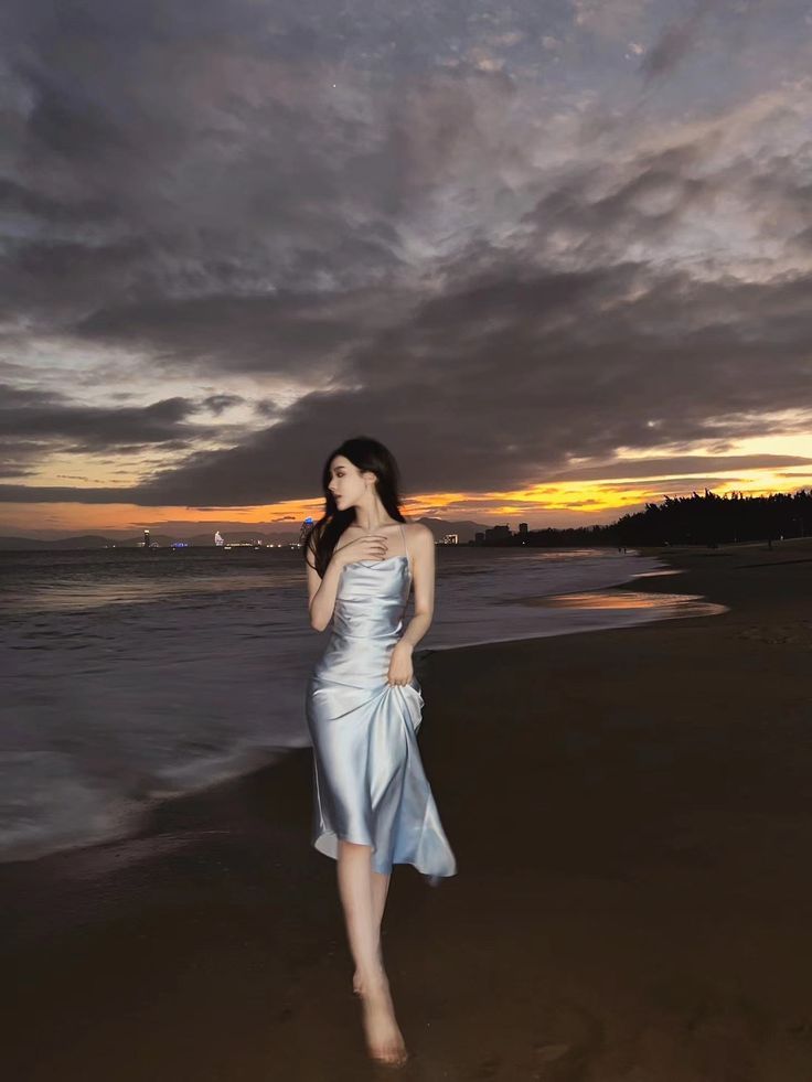 Light Blue Halter Prom Dresses Slim Long Evening Party Dress,LTP4145