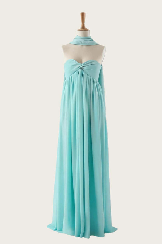 Yellow Corset Ruched Slit Long Prom Dress