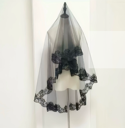 Halloween costume, witch cosplay outfit, sexy V-neck long dress, lace gothic style black dress, velvet prom dress
