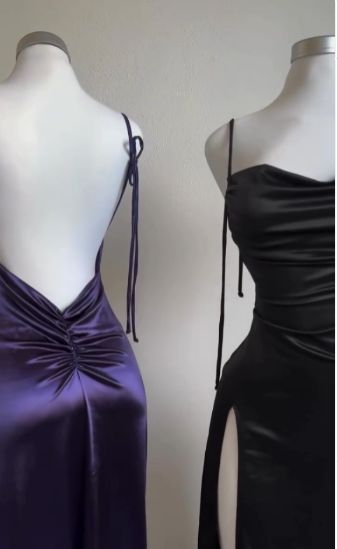 Sexy Bodycon Purple Evening Prom Dresses Slit Party Dress,LTP3824
