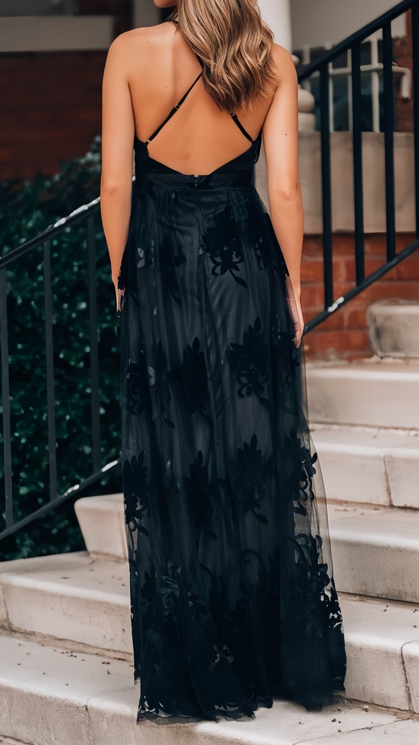 Sexy Deep V-Neck Lace Evening Prom Dress,LTP3409