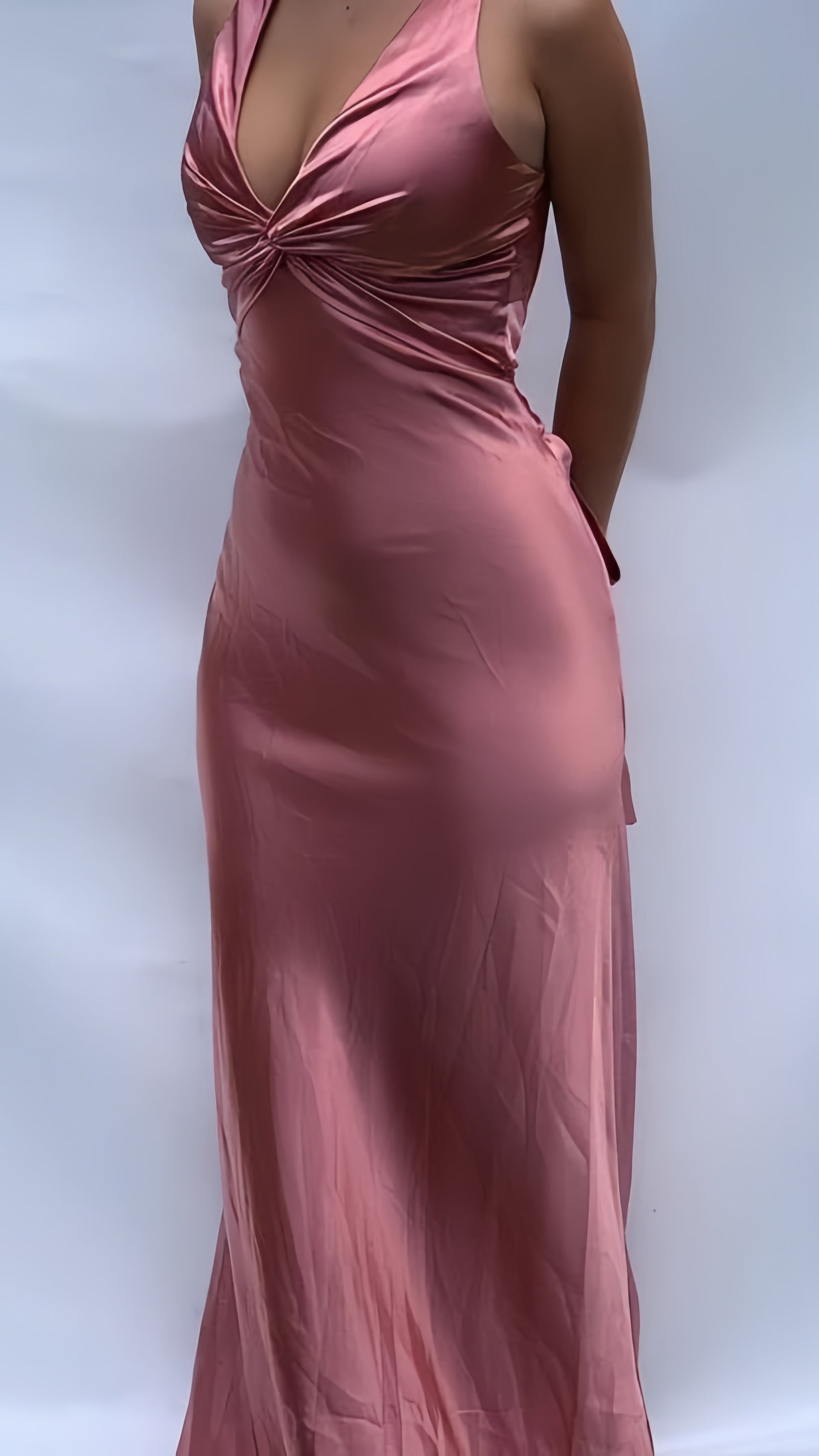 Sexy Mermaid V Neckline Long Prom Dress,LTP4301
