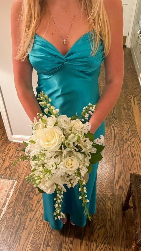 Sexy Mermaid V Neckline Long Prom Dress,LTP4301