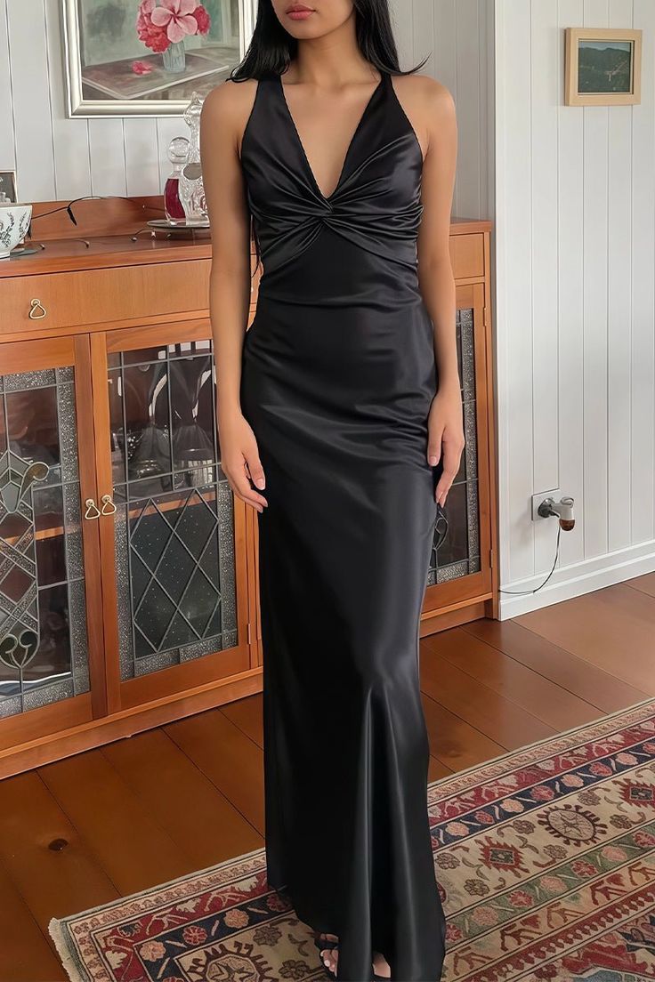Simple Prom Dresses Cross Back Evening Party Dress Sleeveless Formal Gown,LTP4180