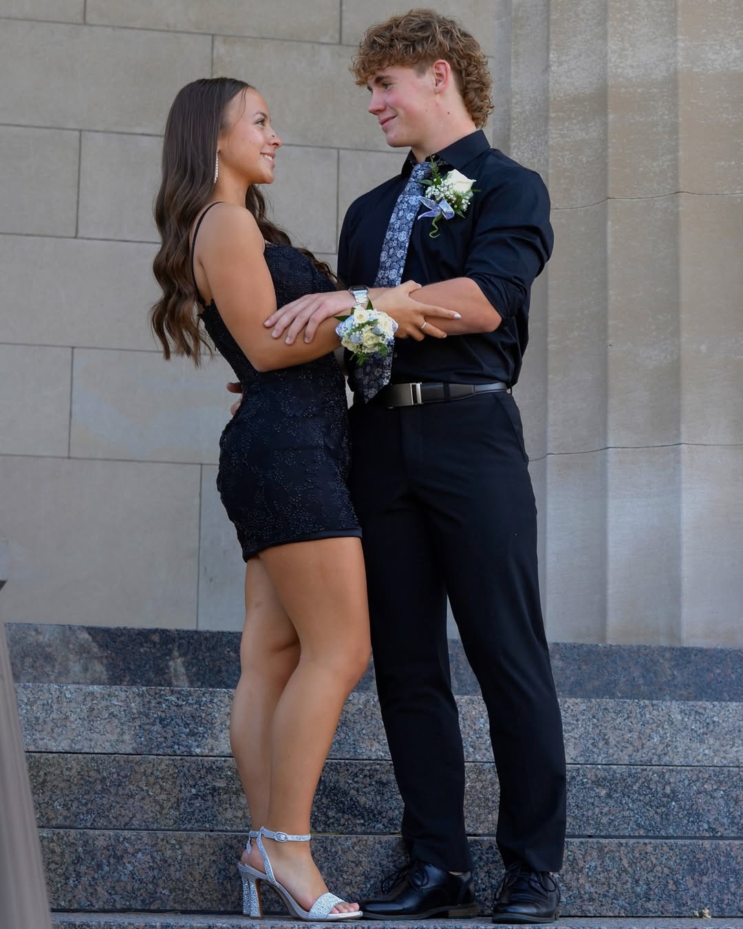 Spaghetti Straps Black Applique Mini Homecoming Dress,LTP3707