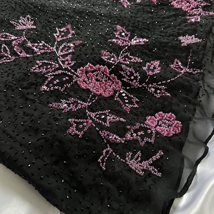 Spaghetti Straps Floral Black Prom Dresses Sequined Evening Party Dress,LTP4102