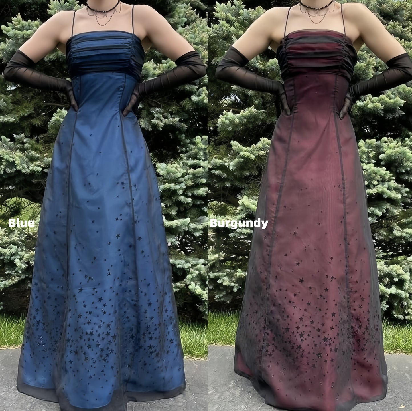 Spaghetti Straps Lace Senior Prom Dresses Full Length Party Dress,LTP4139