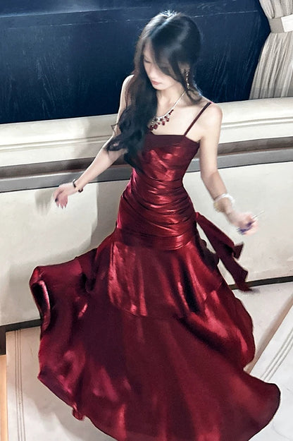 Stunning Mermaid Ruffle Prom Dress Birthday Party Dresses For Women,LTP4377