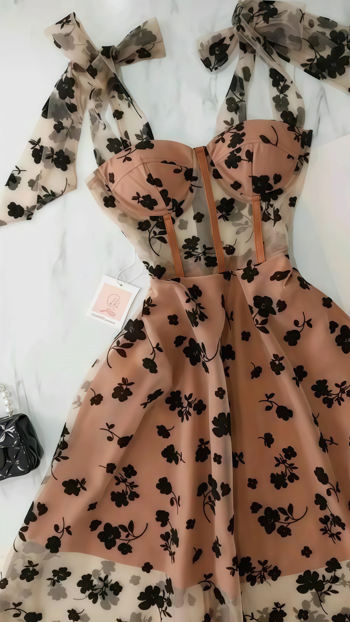 Sweetheart A-Line Lace Homecoming Dress With Split,LTP3705