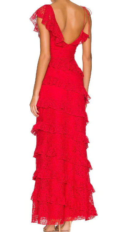 Red Prom Dress, Sexy Prom Dress
