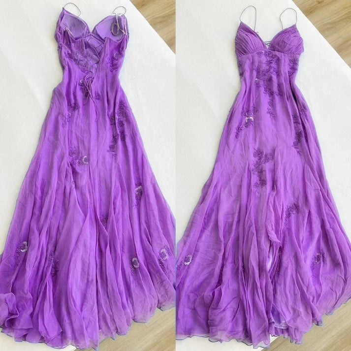 Blue long prom dresses, evening dresses,party dresses, formal dress