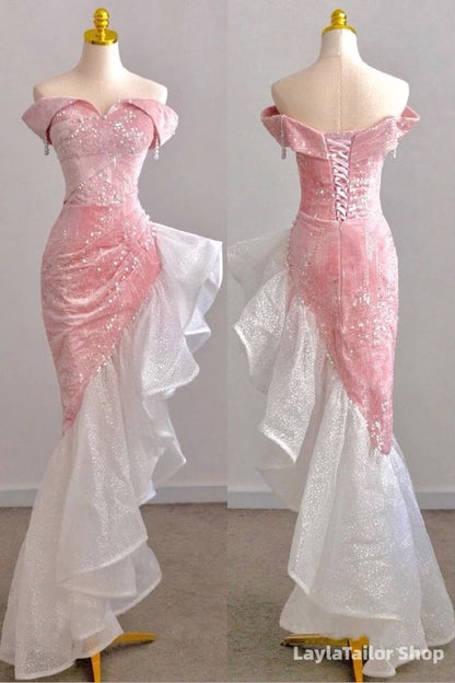 Elegant Beaded Off The Shoulder Bodycon Homecoming Dresses