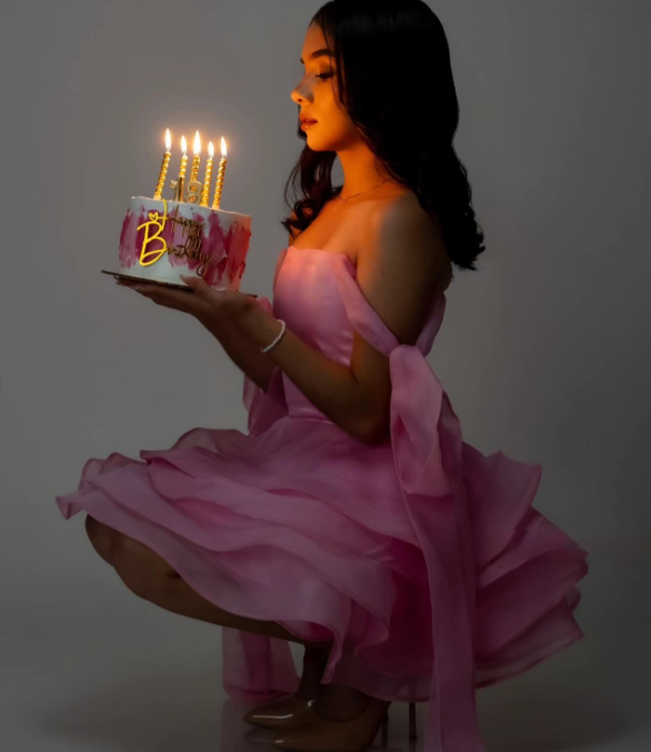 Cute Ball Gown Off The Shoulder Pink Chiffon Mini Short Formal 8Th Grade Homecoming Dresses Summer Middle School Hoco Dress Homecoming Outfits Birthday Outfit
