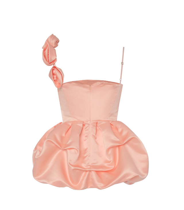 Cute Pink Ruffles Short Prom Dress Homecoming Dress