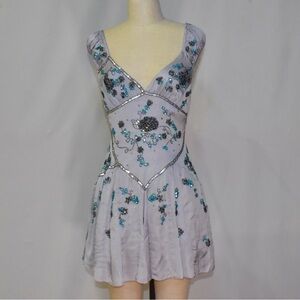 Pretty A Line V Neck Gray Chiffon Formal 8Th Grade Homecoming Dresses Summer Middle School Hoco Dress 18Th Birthday Outfits