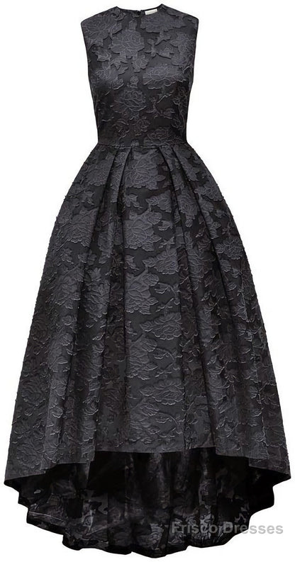 Floral Black Sleeveless Applique new fashion 2025 Homecoming Dresses