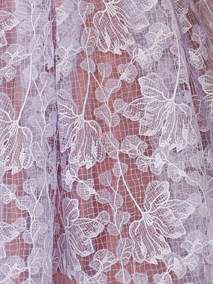 Purple Sweetheart A Line Corset Party Dress With Applique