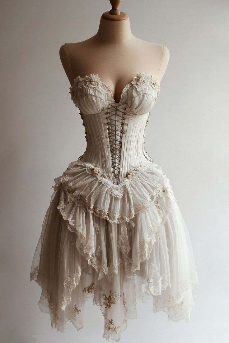 Retro Ivory Lace Dress Sexy Short Party Dress Homecoming Dress