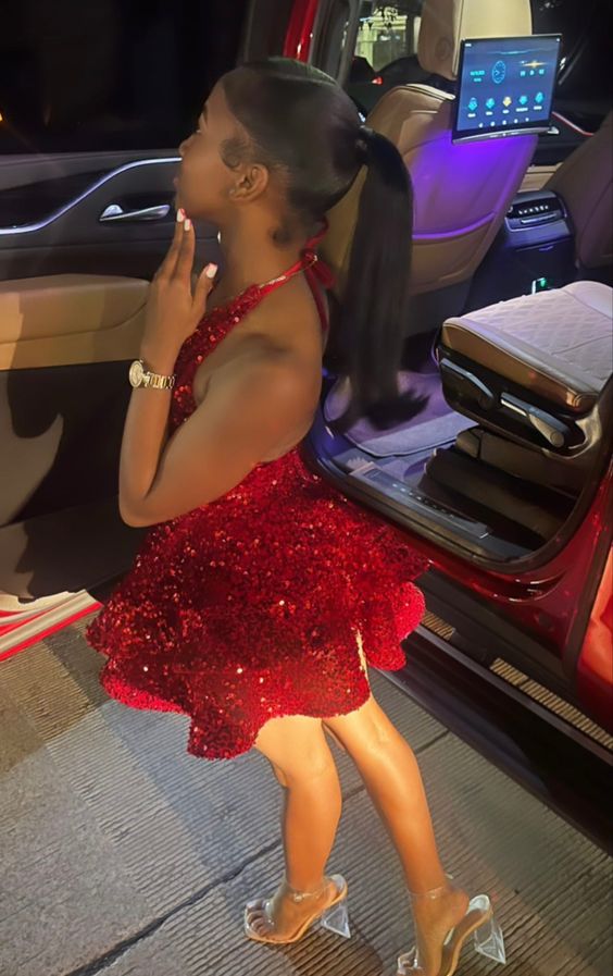 Sexy 17Th Birthday Dresses Short Red Homecoming Dresses Birthday Outfits
