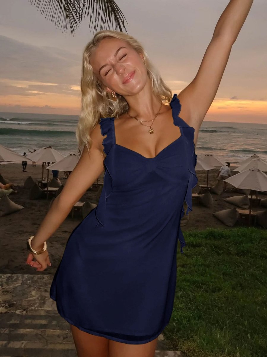 Sheath Chiffon V Neck Short Homecoming & Cocktail Dress with Ruffles ï»?,<p>Sheath Chiffon V Neck Short Homecoming &amp; Cocktail Dress with Ruffles</p>"