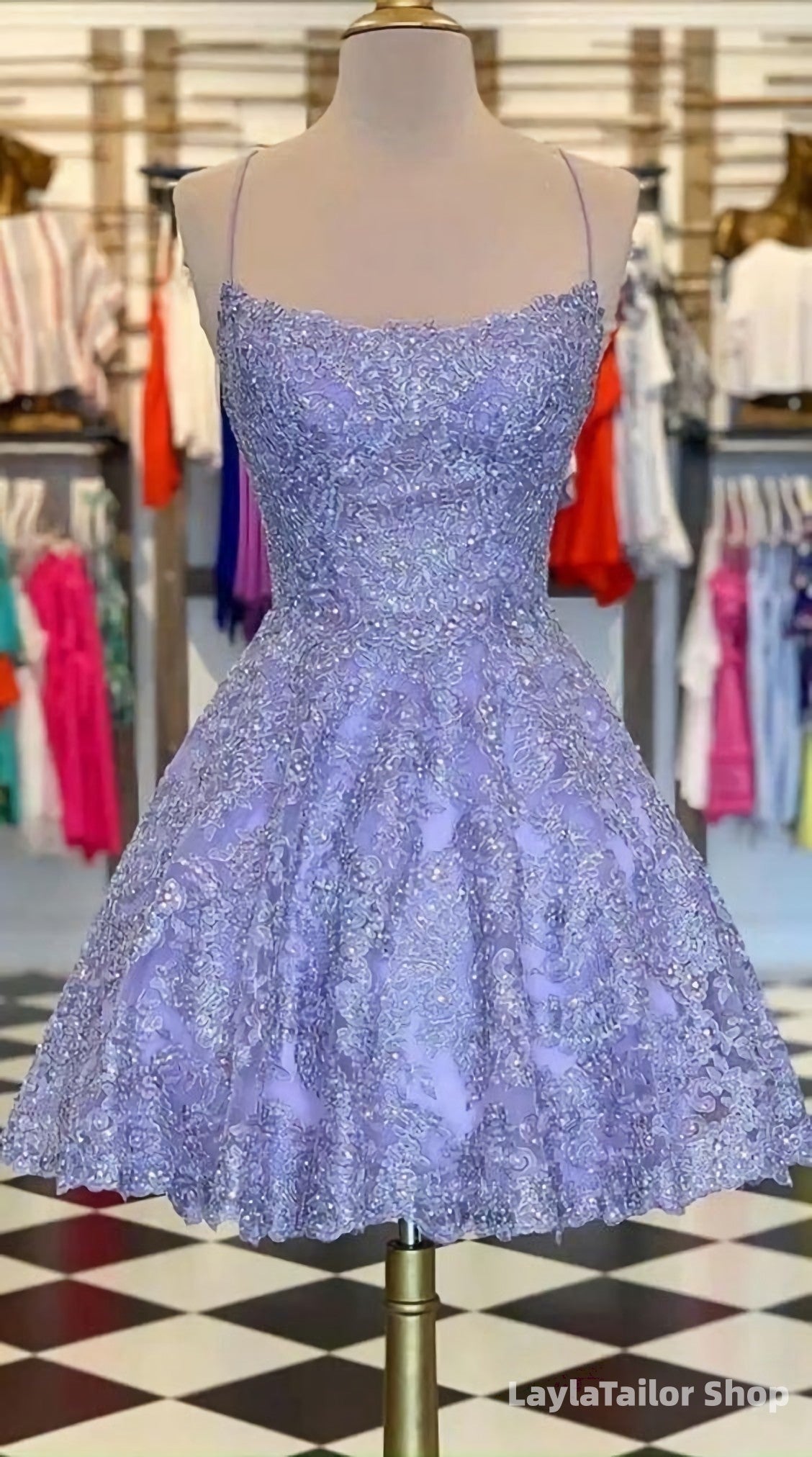 Short Homecoming Dresses, Formal Lace Dresses, For Teens