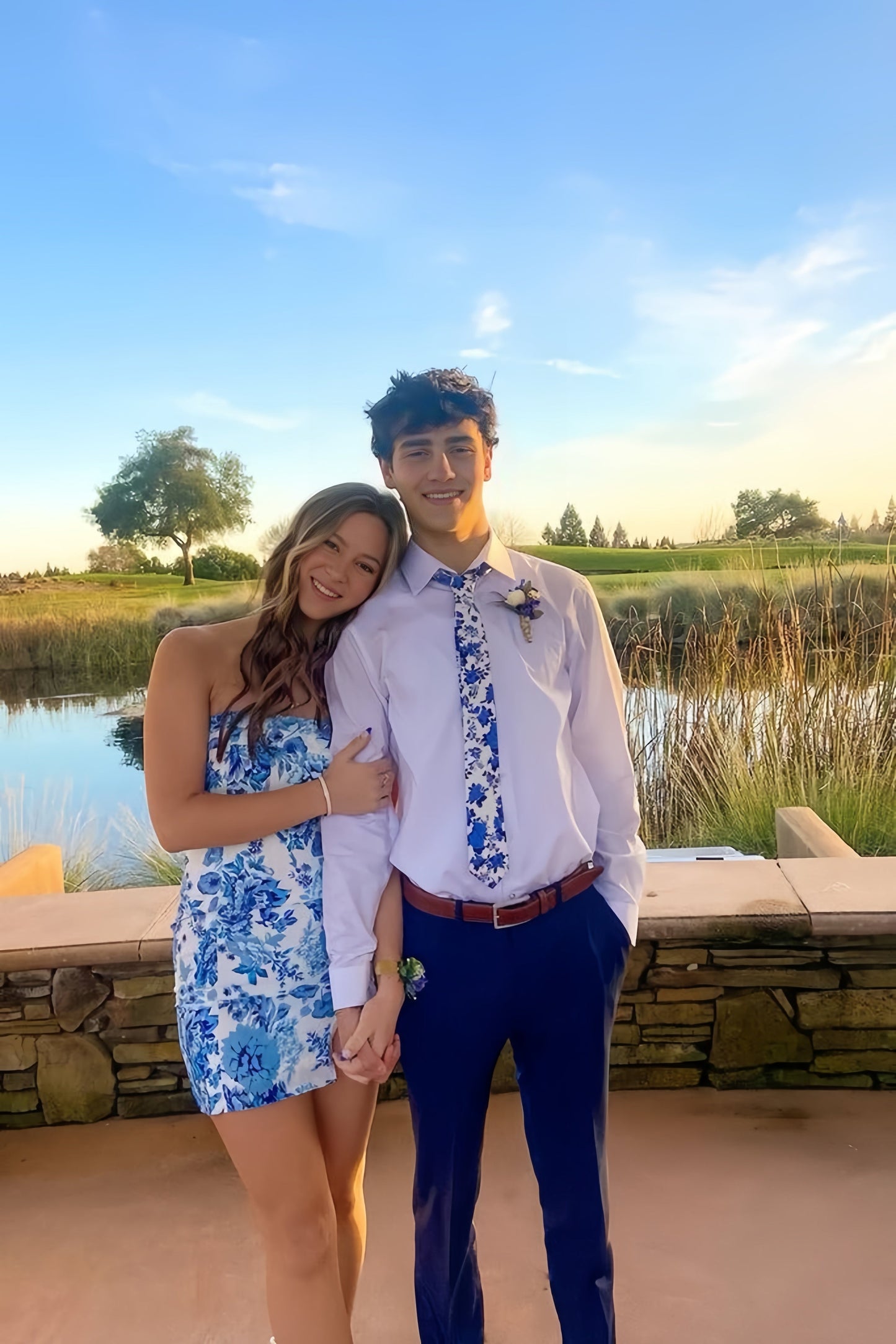 Spring Fling Dresses, Strapless Floral Print Homecoming Dress, Mini Party Dresses