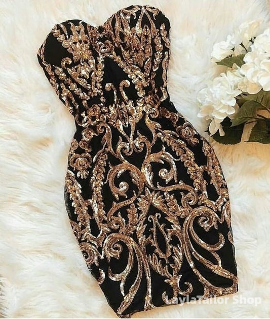 Vintage Fashion Homecoming Dress