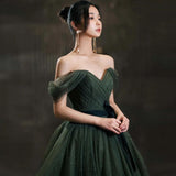 LTP1602,Olivia Green Prom Dresses,Sparkle Sequin Long Evening Prom Dress