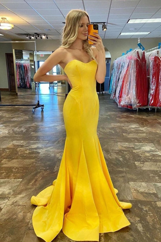 LTP0065,2022 prom dress yellow evening prom dresses