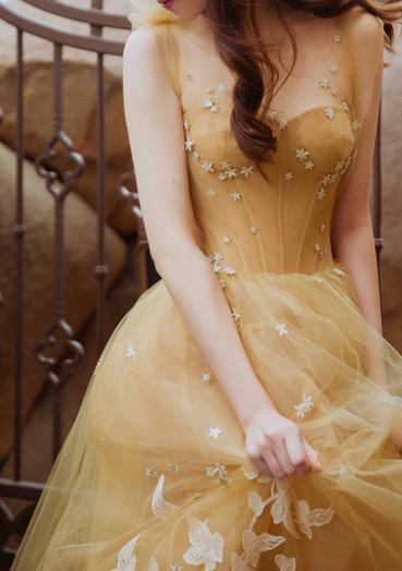 LTP0421,Chic A-line Bateau Applique Floor Length Sleeveless Long Tulle Prom Dresses Evening Dress