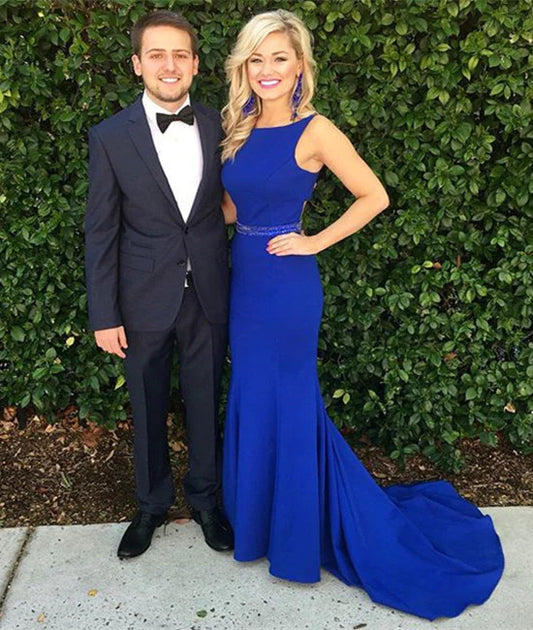 LTP1178,Mermaid Prom Dresses,Blue Long Prom Evening Dress