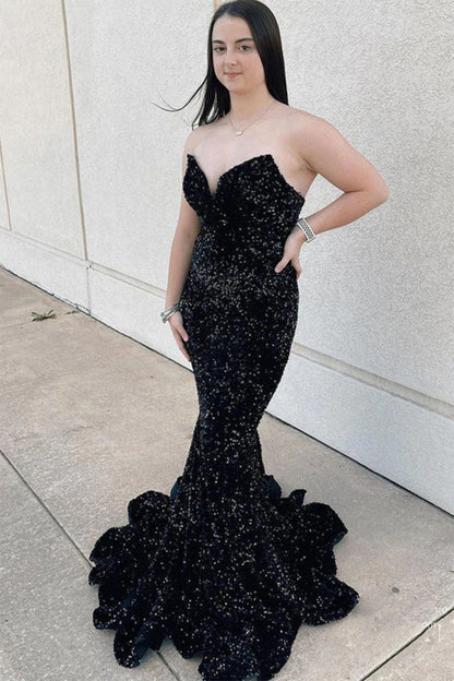 LTP1047,Mermaid hot pink sequin long prom dresses senior prom dress graduation dress long evening gown
