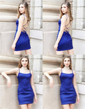 LTP1144,Cute royal blue homecoming prom dresses