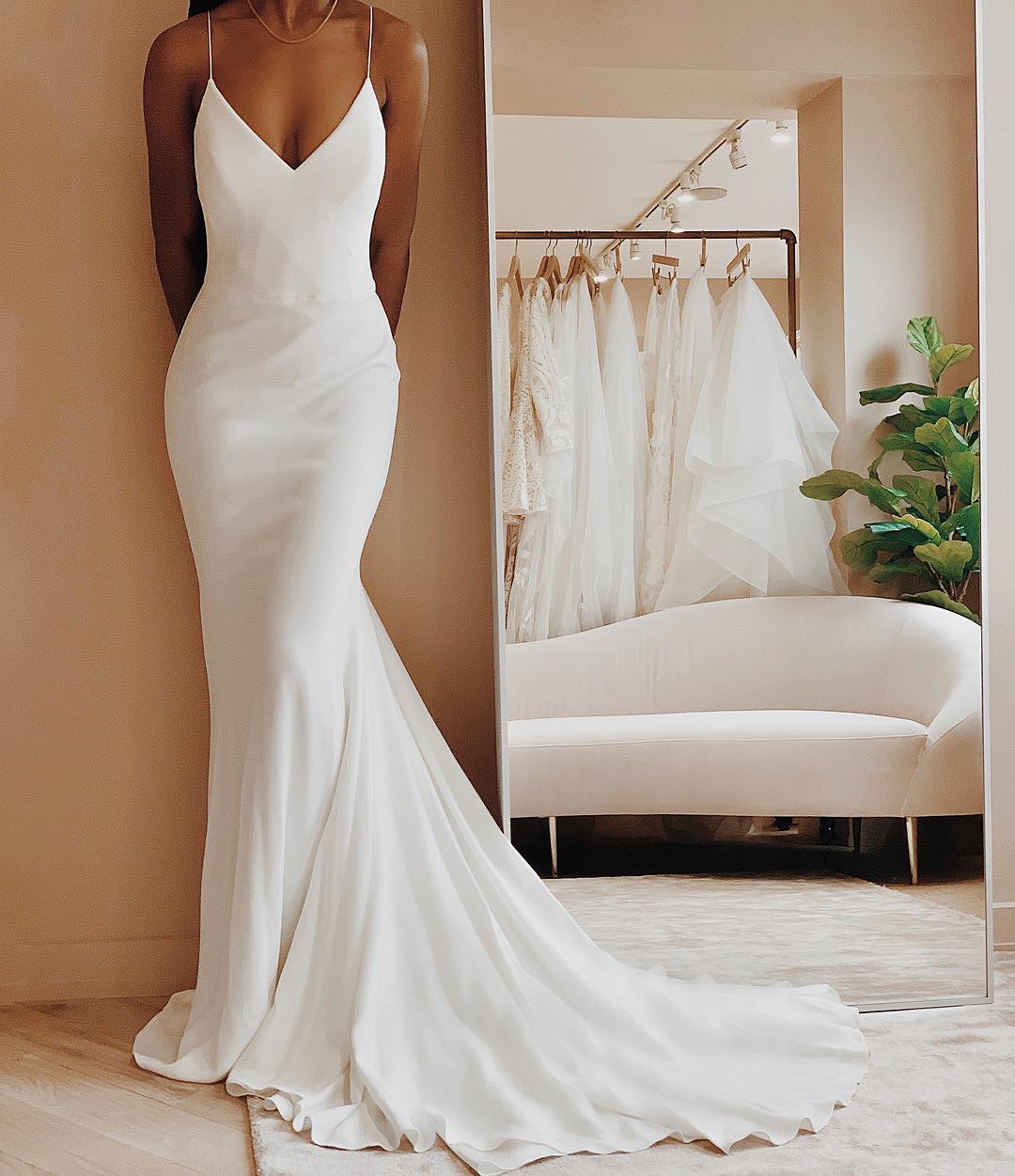 LTP0987,Sexy white bridal dress spaghetti straps wedding gown mermaid prom dress